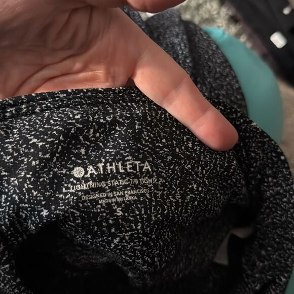 Athleta Leggings Ultimate Stash Pocket 7/8 Tight S - Picture 9 of 9